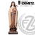 Saint Therese of Lisieux Statue in fiberglass or hand-carved Linden Wood with choice of 36 48 or 60 inch height and white marble bronze natural stain or color finish crafted in Italy DM842 Saint Therese of Lisieux Statue in fiberglass or hand-carved Linden Wood with choice of 36 48 or 60 inch height and white marble bronze natural stain or color finish crafted in Italy DM842