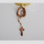 Rosary Light Brown Wooden Beads and Crucifix From Italy 