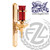 Wall Sanctuary Lamp in Brass with 25.5" Backplate