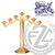 Altar Candelabra with Fixed Arms Available in 3, 5 and 7 Lites Brass or Bronze Style 2428 Excelsis Made in USA