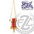 Hanging Sanctuary Lamp in Brass with either a Satin or High Polish finish 