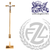 Processional Crucifix in brass or bronze with satin finish stands 91 inches tall with zinc corpus in high polish finish made in u s a by progressive Bronze PB390207 Processional Crucifix in brass or bronze with satin finish stands 91 inches tall with zinc corpus in high polish finish made in u s a by progressive Bronze PB390207