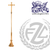 Brass Processional Cross PB434219 Brass Processional Cross PB434219
