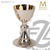 Traditional Chalice | 7-1/2" x 4-1/2" | Rope Accents | 15 Oz | 1001 | Spain