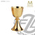 14 ounce chalice stands 7 and 1 quarter inches high with gold plate finish made in spain by artistic silver AS5275 14 ounce chalice stands 7 and 1 quarter inches high with gold plate finish made in spain by artistic silver AS5275