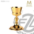 chalice in with engraved outer cup and base stands 8 inches high comes with scale paten made in Spain by Molina AS5345 chalice in with engraved outer cup and base stands 8 inches high comes with scale paten made in Spain by Molina AS5345