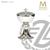 stainless steel covered ciborium with  ornate accent node stands 7 and 7 eighths inches high with gold bowl lining made in Spain by Molina AS5366cbstsgl stainless steel covered ciborium with  ornate accent node stands 7 and 7 eighths inches high with gold bowl lining made in Spain by Molina AS5366cbstsgl
