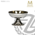stainless steel open ciborium stands 4 and 1 quarter inches high holds up to 350 host made in Spain by Molina AS367CBOSTSGL stainless steel open ciborium stands 4 and 1 quarter inches high holds up to 350 host made in Spain by Molina AS367CBOSTSGL
