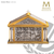 Apostles tabernacle stands 23 and 1 half inches high with High relief images  and choice of silver gold or two tone finish made in spain by Molina AS4064 Apostles tabernacle stands 23 and 1 half inches high with High relief images  and choice of silver gold or two tone finish made in spain by Molina AS4064