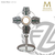 Modern Style monstrance stands 14 and 3 quarters inches tall with green enamel accents made in spain by molina AS7280 Modern Style monstrance stands 14 and 3 quarters inches tall with green enamel accents made in spain by molina AS7280