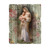our lady of innocence Vintage style Wall Plaque  with art of bourguereau measures 7 and 1 half by nine inches made of wood HI2548298