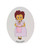 Saint gianna molla Magnet for child measures three by four inches comes with story card mcksgim