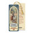 6 inch tasseled bookmark made of laminated stock with gold accents has little girl receiving communion on front and prayer on back b8-679