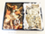 Holy Card & Rosary Set for Saint Michael with Real Crystal Beads RI266000MK  Holy Card & Rosary Set for Saint Michael with Real Crystal Beads RI266000MK