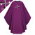 Slabbinck Gothic Chasuble Pius Polyester Fabric with Crusades Cross Available in Purple Slabbinck Gothic Chasuble Pius Polyester Fabric with Crusades Cross Available in Purple