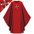 Gothic Chasuble | Two-Tone Cross Fleury | Plain Collar | 4 Colors | Polyester Gothic Chasuble | Two-Tone Cross Fleury | Plain Collar | 4 Colors | Polyester