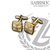 Cuff Links with Cross in Gold or Silver by Slabbinck  SL4812 SL4813 Cuff Links with Cross in Gold or Silver by Slabbinck  SL4812 SL4813