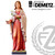 Saint Mary Goretti Statue | Lily & Awl | 36" | Wood | Italy | 90053