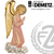 Praying Angel 30” Linden Wood 12651 - 12652 Crafted In Italy