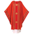Gothic Chasuble  with Handwoven Design Plain Neckline in 5 Colors by Arte/Grossé 1014126