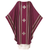 Gothic Chasuble  with Handwoven Design Plain Neckline in 5 Colors by Arte/Grossé 1014126