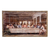 The Last Supper Rustic Panel Design 21" Wood RO600220
