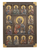Jesus and the Twelve Apostles Wall Plaque size 9-1/8" x 12-1/4" USIWU77623A4 Jesus and the Twelve Apostles Wall Plaque size 9-1/8" x 12-1/4" USIWU77623A4