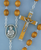Sacred Heart Rosary Light Wooden Beads & Crucifix DV5824BN Sacred Heart Rosary Light Wooden Beads & Crucifix DV5824BN