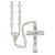 Glow in the Dark Rosary with Luminous Beads and Crucifix Shown here in regular light 