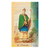 saint patrick bifold holy card with information and prayer made of glossy card stock measures 5 and 1 quarter by 3 and 1 quarter inches F5640 saint patrick bifold holy card with information and prayer made of glossy card stock measures 5 and 1 quarter by 3 and 1 quarter inches F5640