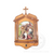 stations of the cross set of 14 prints on wood With elaborate frame and budded cross measuring 24 by 12.5 inches with keyhole slots for hanging made in italy LAL145 stations of the cross set of 14 prints on wood With elaborate frame and budded cross measuring 24 by 12.5 inches with keyhole slots for hanging made in italy LAL145