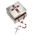 Confirmation Keepsake Box with Cross, Holy Spirit Dove, Flame 2.25" RO19678 Confirmation Keepsake Box with Cross, Holy Spirit Dove, Flame 2.25" RO19678