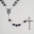 Blue Murano Glass Rosary Blue Murano Glass Rosary
