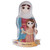Saint Anne Magnet or Sticker Catholic Gift for Kids