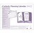 2027 13-month tear-off Catholic liturgical planning calendar with civic and liturgical observances