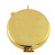 24K GP Brass Pyx | Jerusalem Cross | 2" x 5/8“ | Loop Attached | Made In Italy 24K GP Brass Pyx | Jerusalem Cross | 2" x 5/8“ | Loop Attached | Made In Italy