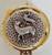 24K GP Cast Pyx with Silver Plate Lamb of Peace measures 2 by 5 eighths inches Made In Italy SALART834B 24K GP Cast Pyx with Silver Plate Lamb of Peace measures 2 by 5 eighths inches Made In Italy SALART834B