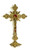 Standing Crucifix made of metal with Gold Tone Finish Ornate Design 12 inches SICX350012G Standing Crucifix made of metal with Gold Tone Finish Ornate Design 12 inches SICX350012G
