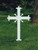 Memorial Fleur-de-lis Cross Style KOK4057