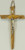 Olive Wood Wall Crucifix IN Natural Finish with Angled Ends and Silver Corpus Imported From Italy measures 10 and 1 quarter inches LALPG037 Olive Wood Wall Crucifix IN Natural Finish with Angled Ends and Silver Corpus Imported From Italy measures 10 and 1 quarter inches LALPG037
