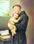 Saint anthony print measures 8 by 10 inches made of card stock P810-300