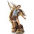 Saint Michael Statue | Keeping Satan at Bay | Gold Accents | 7-1/4" | Resin | 60694 Saint Michael Statue | Keeping Satan at Bay | Gold Accents | 7-1/4" | Resin | 60694