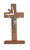 Holy Spirit Standing Crucifix | Dove Cut-Out | 6" | Wood & Metal | 7725 Holy Spirit Standing Crucifix | Dove Cut-Out | 6" | Wood & Metal | 7725