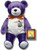 Reconciliation Holy Bear purple and white Plush Toy with embroidered lamb of god made of polyester for children 3 and older measures 9 inches HLBRECONC