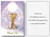 First Communion Thank You Notes Blessed Sacrament  measure 3 and 1 quarter by 5 inches 8 cards 8 Envelopes HICT4210 First Communion Thank You Notes Blessed Sacrament  measure 3 and 1 quarter by 5 inches 8 cards 8 Envelopes HICT4210