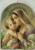 Madonna and Child w/Rose in Wood - Size 6.75" x 9"