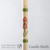 Alpha and Omega Cross Oil Paschal Candle with alpha and omega letters LNB
