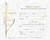 Parchment Baptism Certificates with Gold Foil 102B