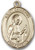 14K Gold Filled Oval Medal-Size Medium-18" Chain-7/8"-St. Camillus