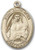 14 Karat Oval Medal-Size Large-1 1/4"-St. Edith Stein 14 Karat Oval Medal-Size Large-1 1/4"-St. Edith Stein